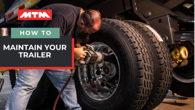 How to maintain your trailer