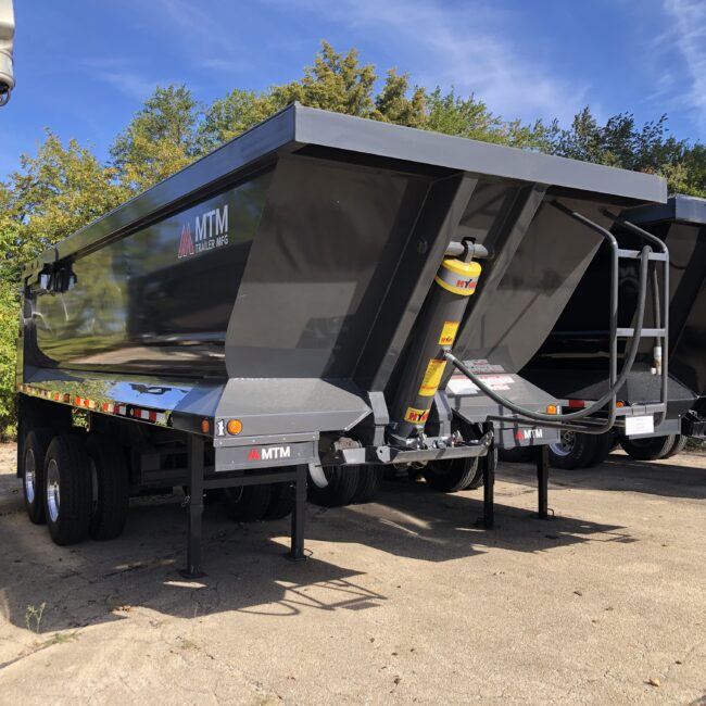 used 23 foot flat bottom trailer