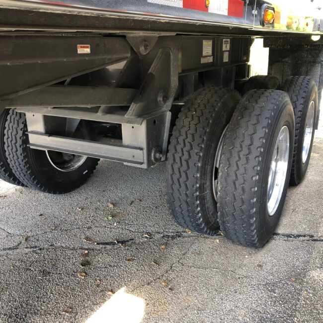 used 23 foot flat bottom trailer