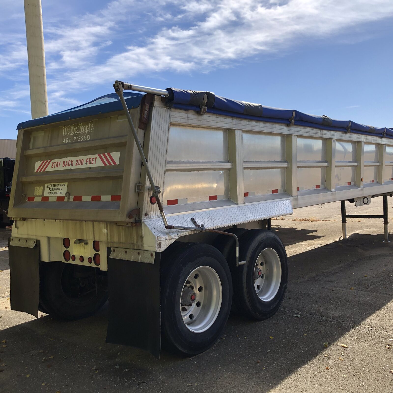 used Travis trailer