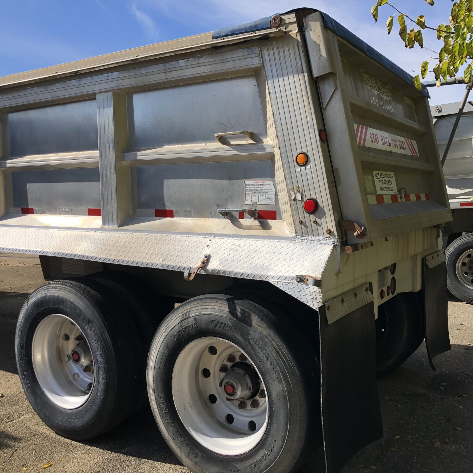 used Travis trailer